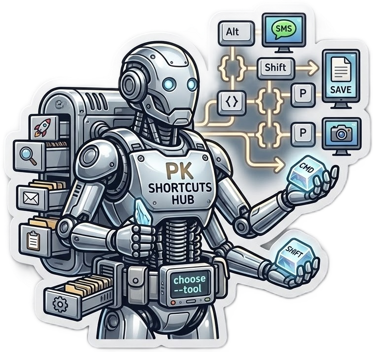 PK Chrome Shortcuts icon
